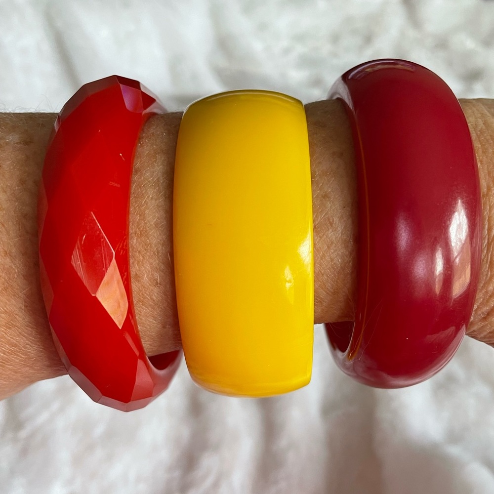 Vintage Bakelite bracelets